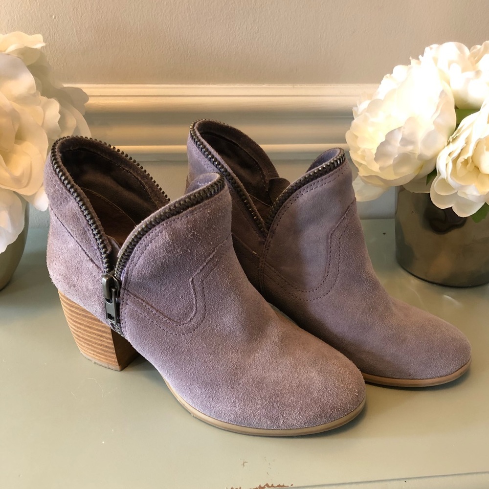 Grey Chinese Laudry booties in size 6